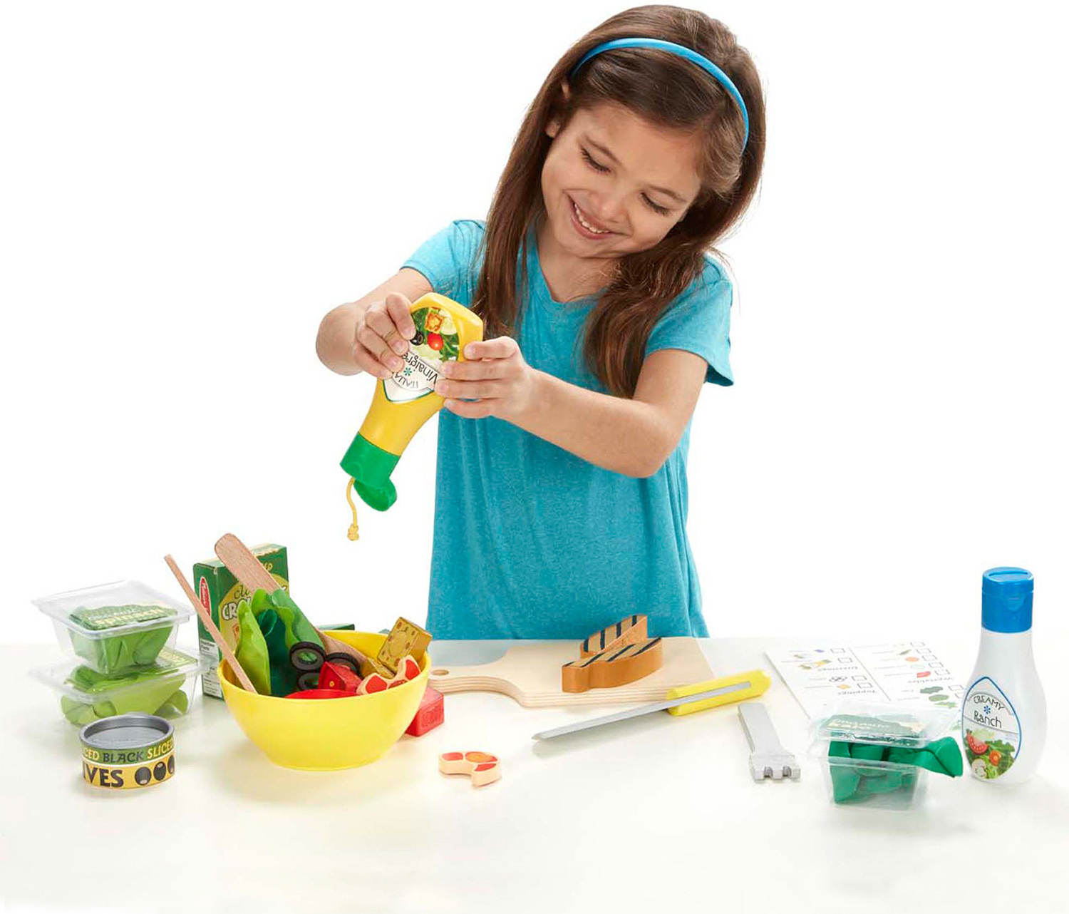 Melissa And Doug Slice And Toss Salad Set