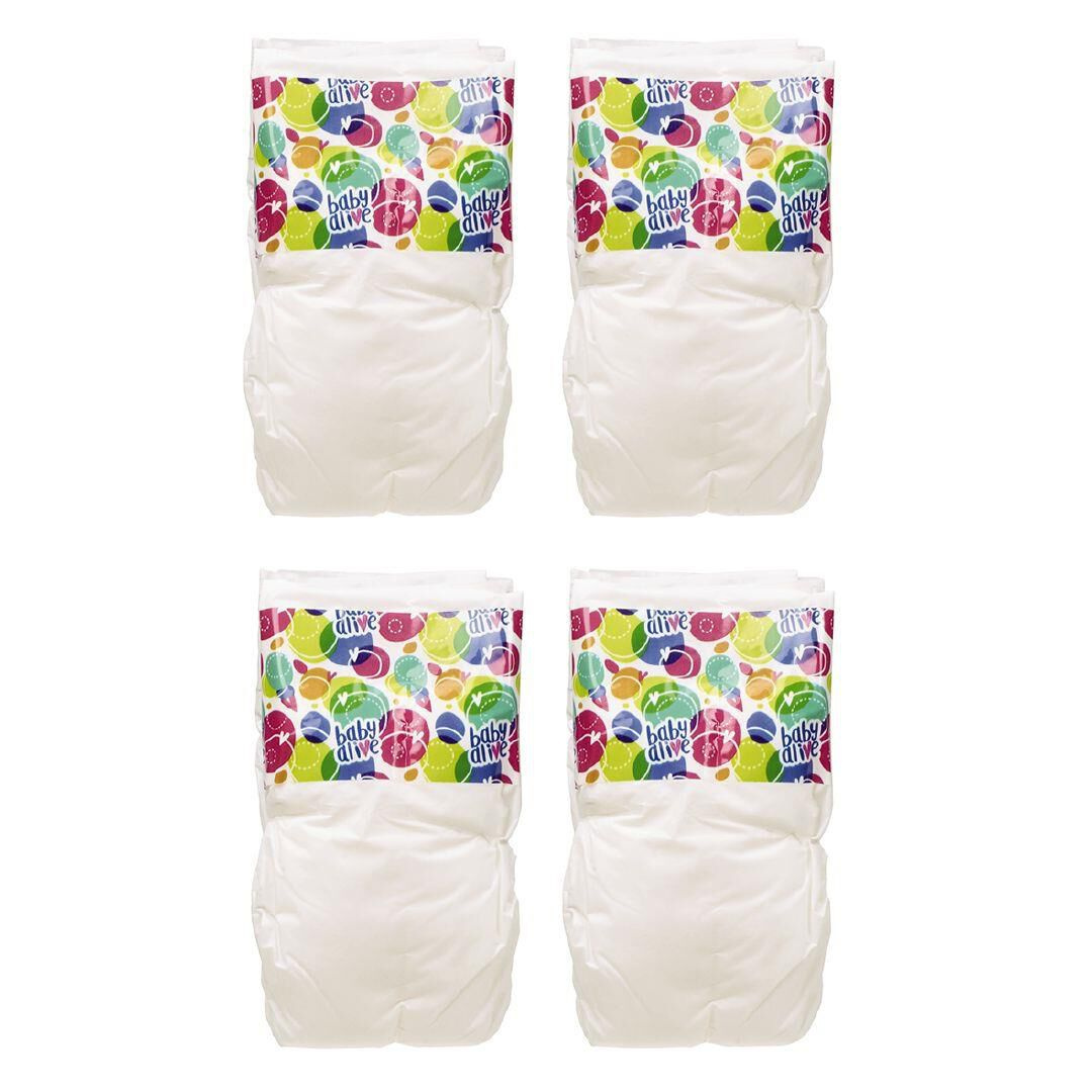 Baby Alive Nappies 4 Pack