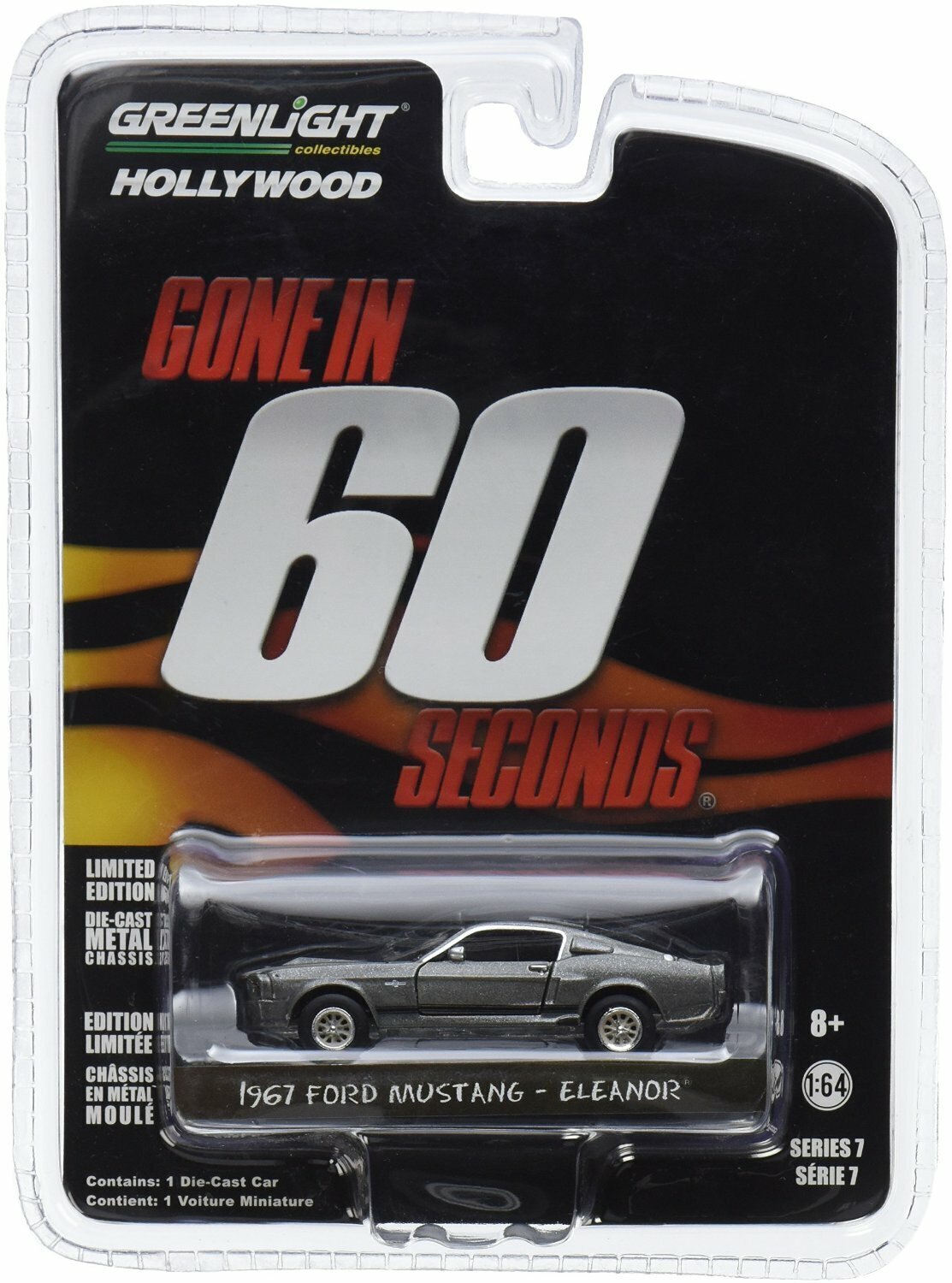 Greenlight Gone In Sixty Seconds 1967 Mustang Eleanor Movie 1 64 Scale