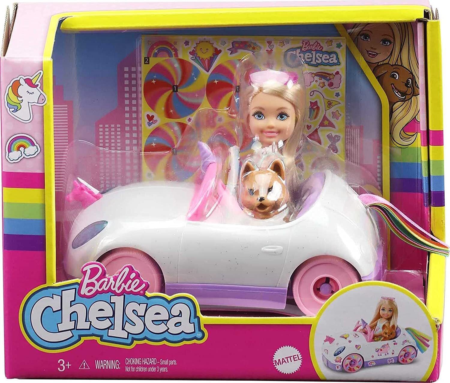 Barbie Chelsea Doll and Car