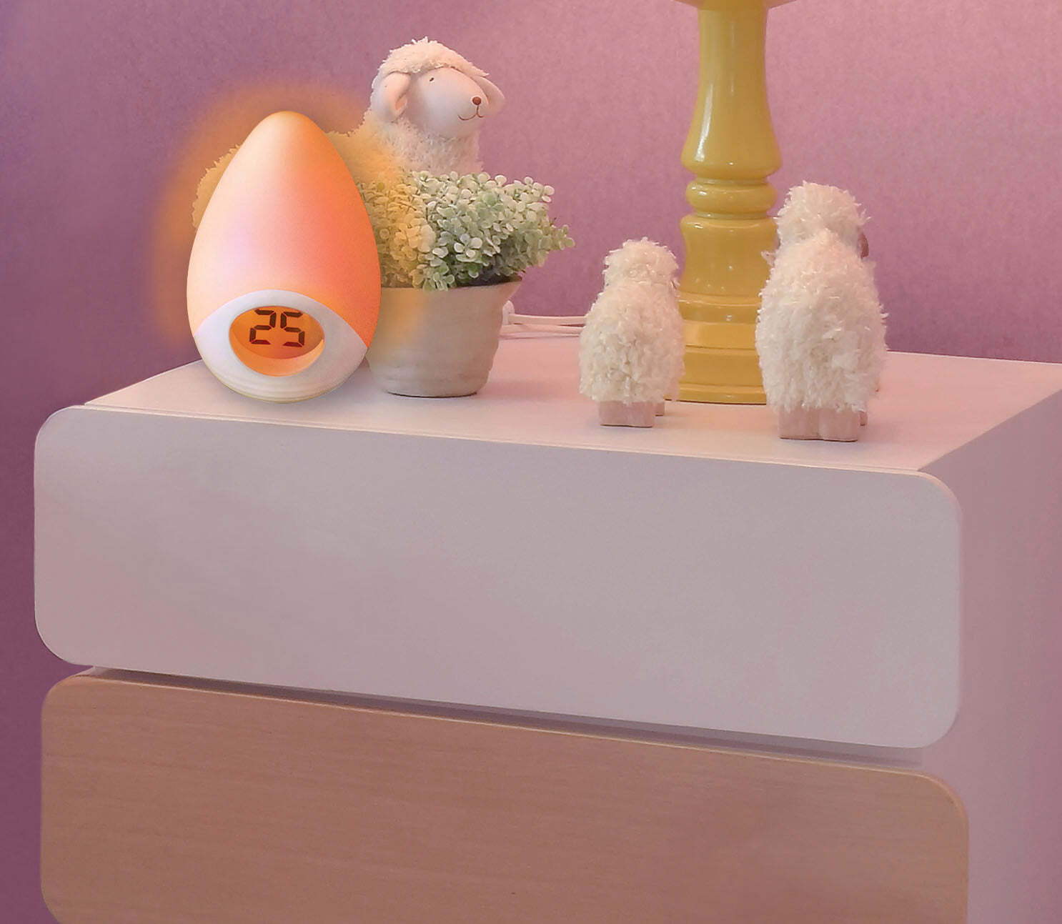 Baby Studio Thermometer & Night Light