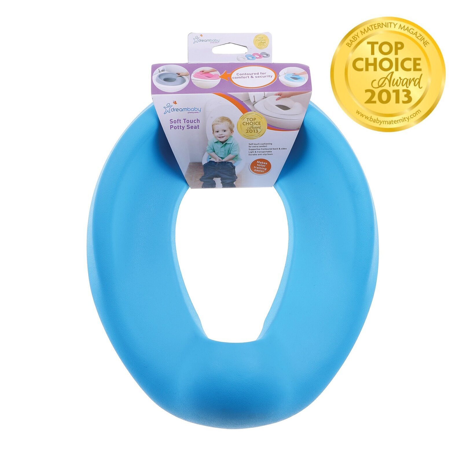 Dreambaby Soft Touch Potty Seat Blue