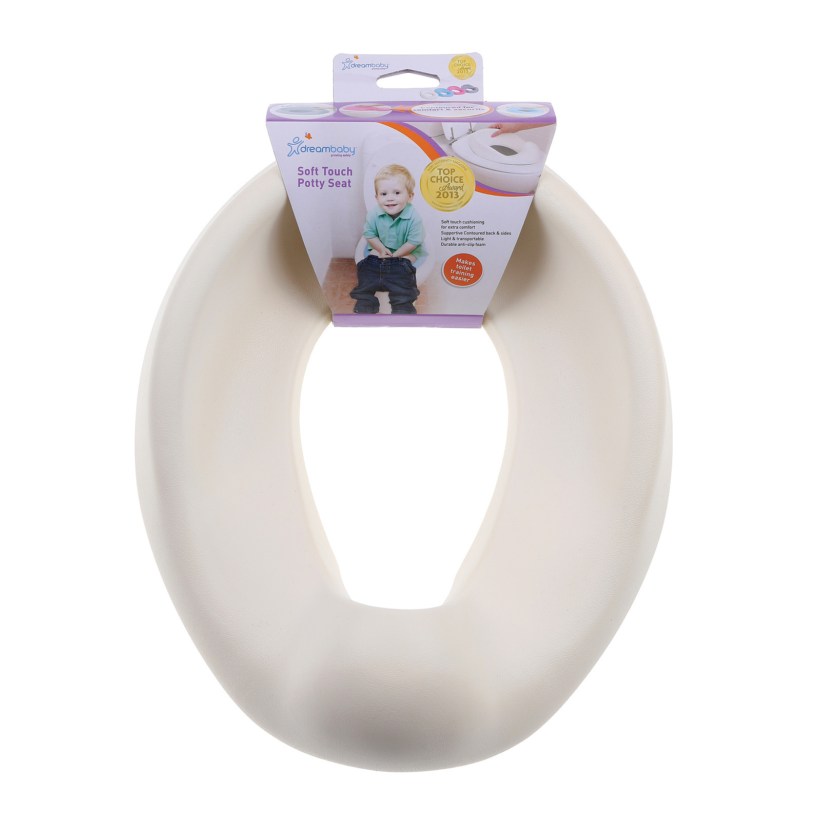 Dreambaby Soft Touch Potty Seat White