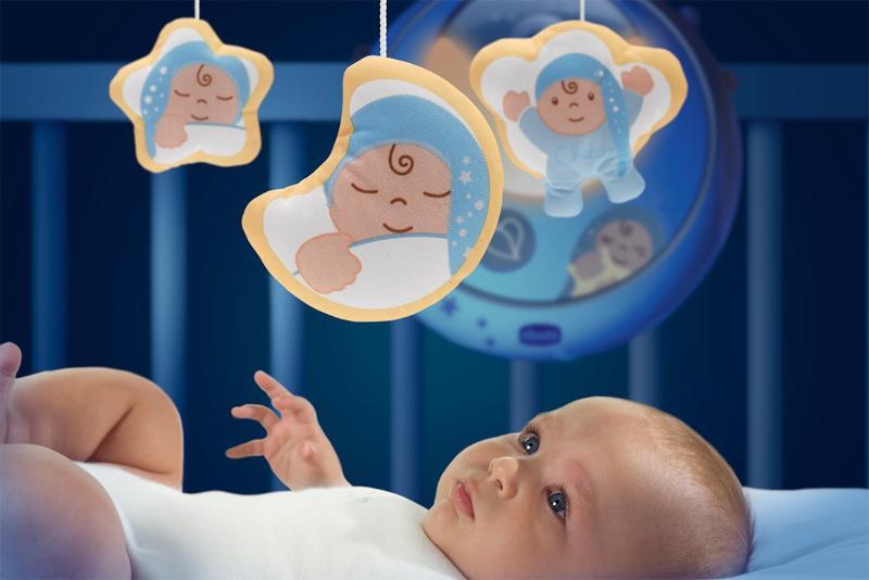 chicco first dreams magic star cot mobile