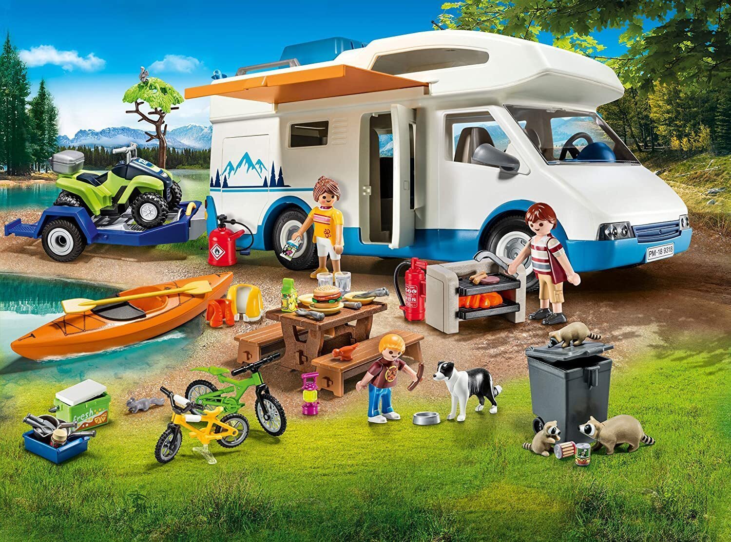 PLaymobil Camping Adventure Carry Case - Action Maroc