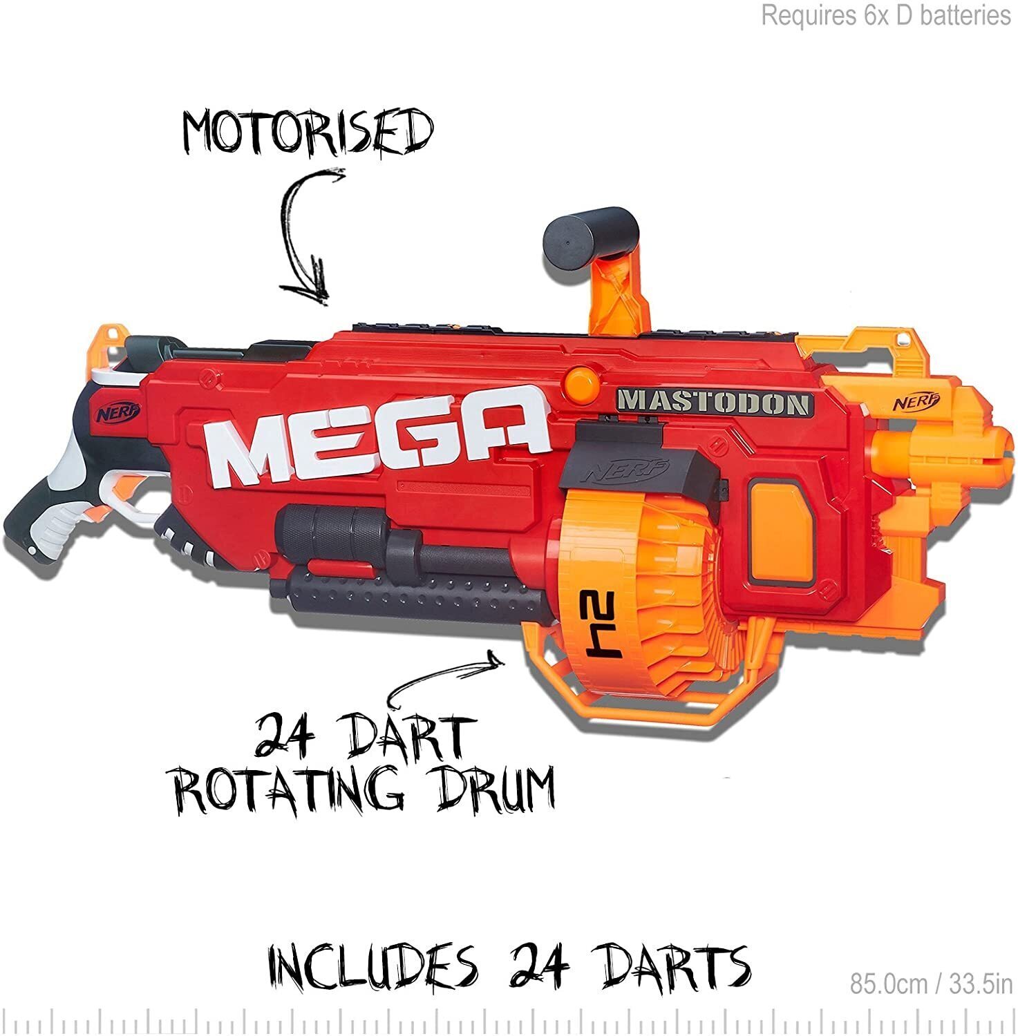 NERF MEGA MASTODON!! The Biggest Nerf 