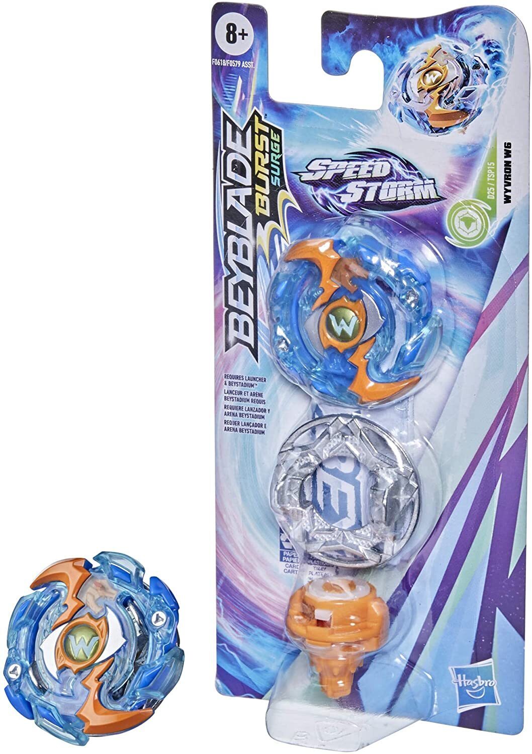 Beyblade Burst Surge Speed Storm Wyvron W6 F0579