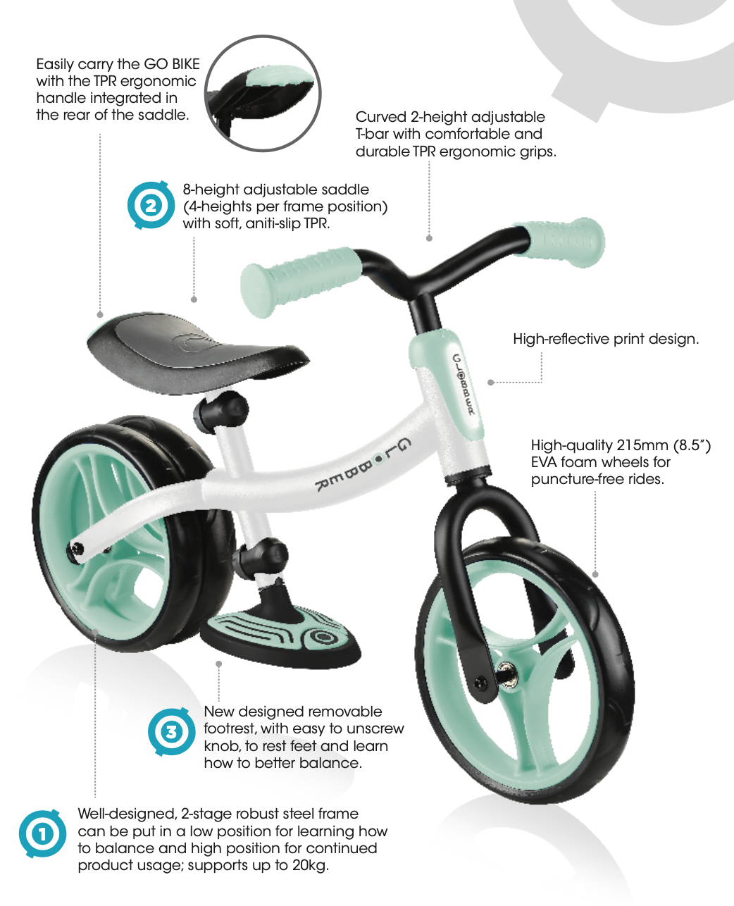 Globber GO Bike Duo Balance Bike