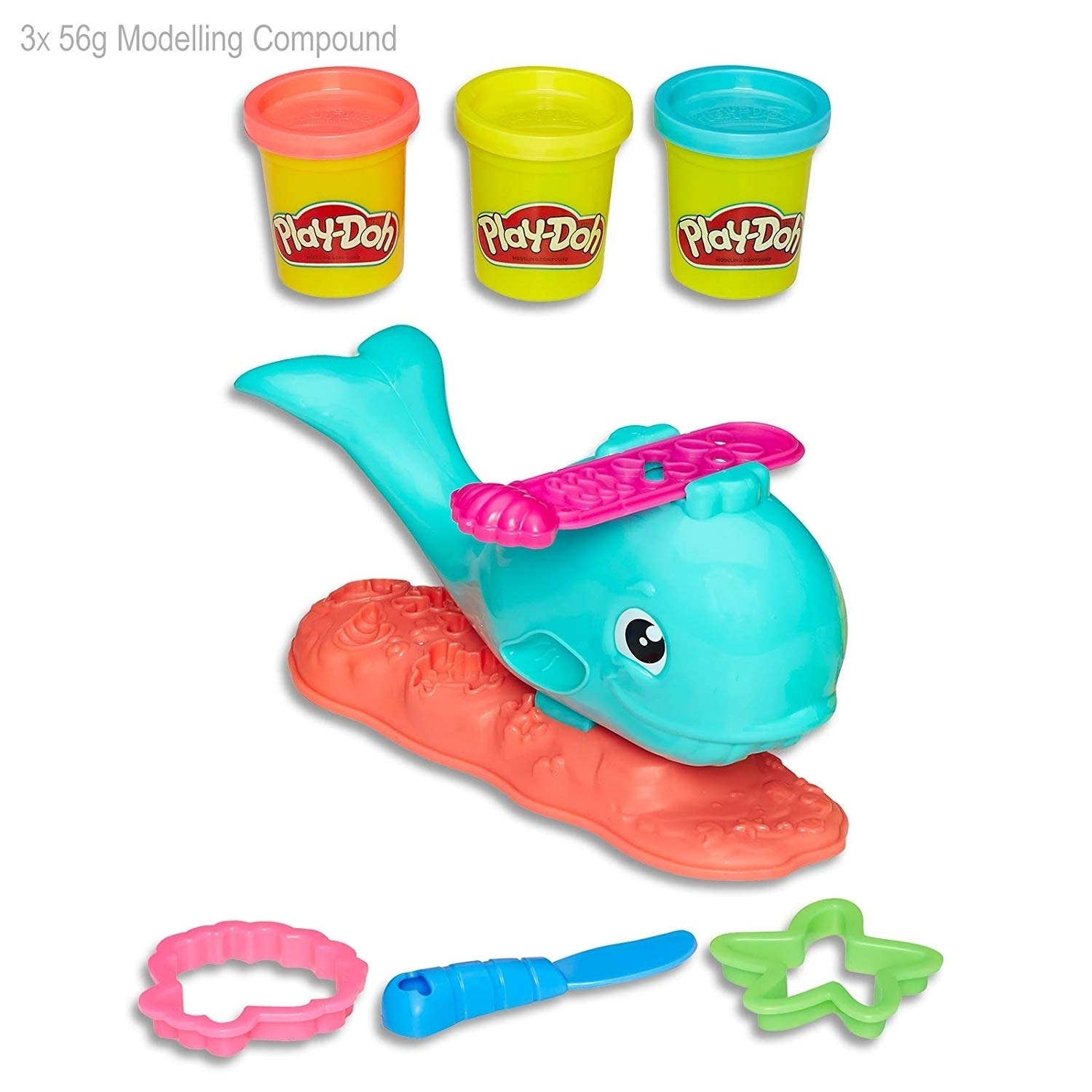 Play doh whale hotsell