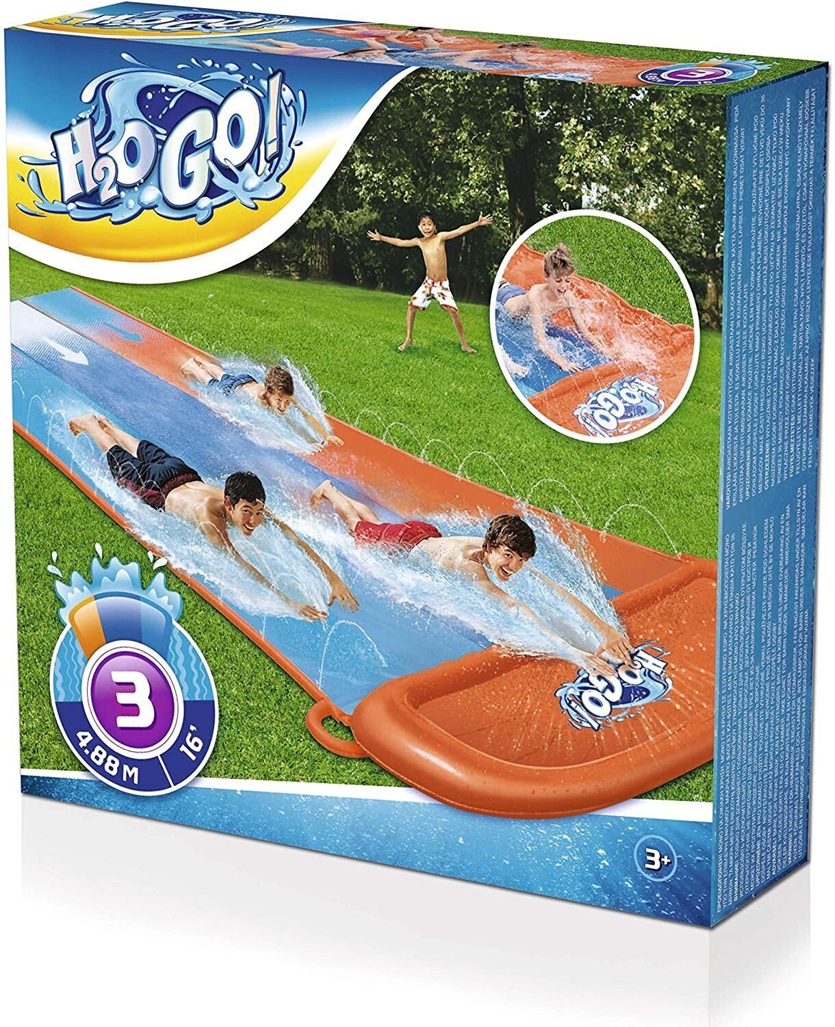 h2o waterslide