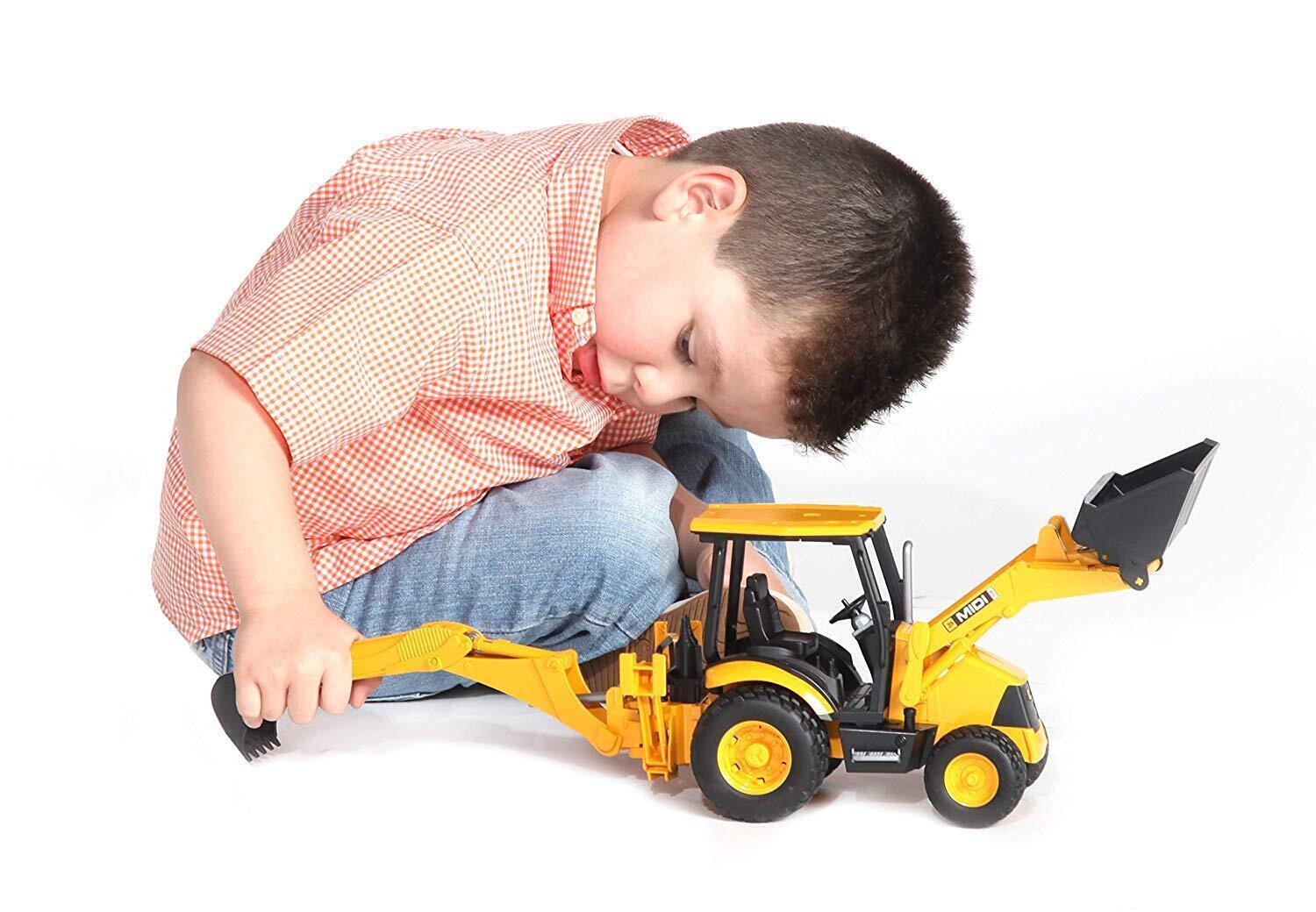 Bruder JCB Midi CX Backhoe Loader 1 16 Scale 02427