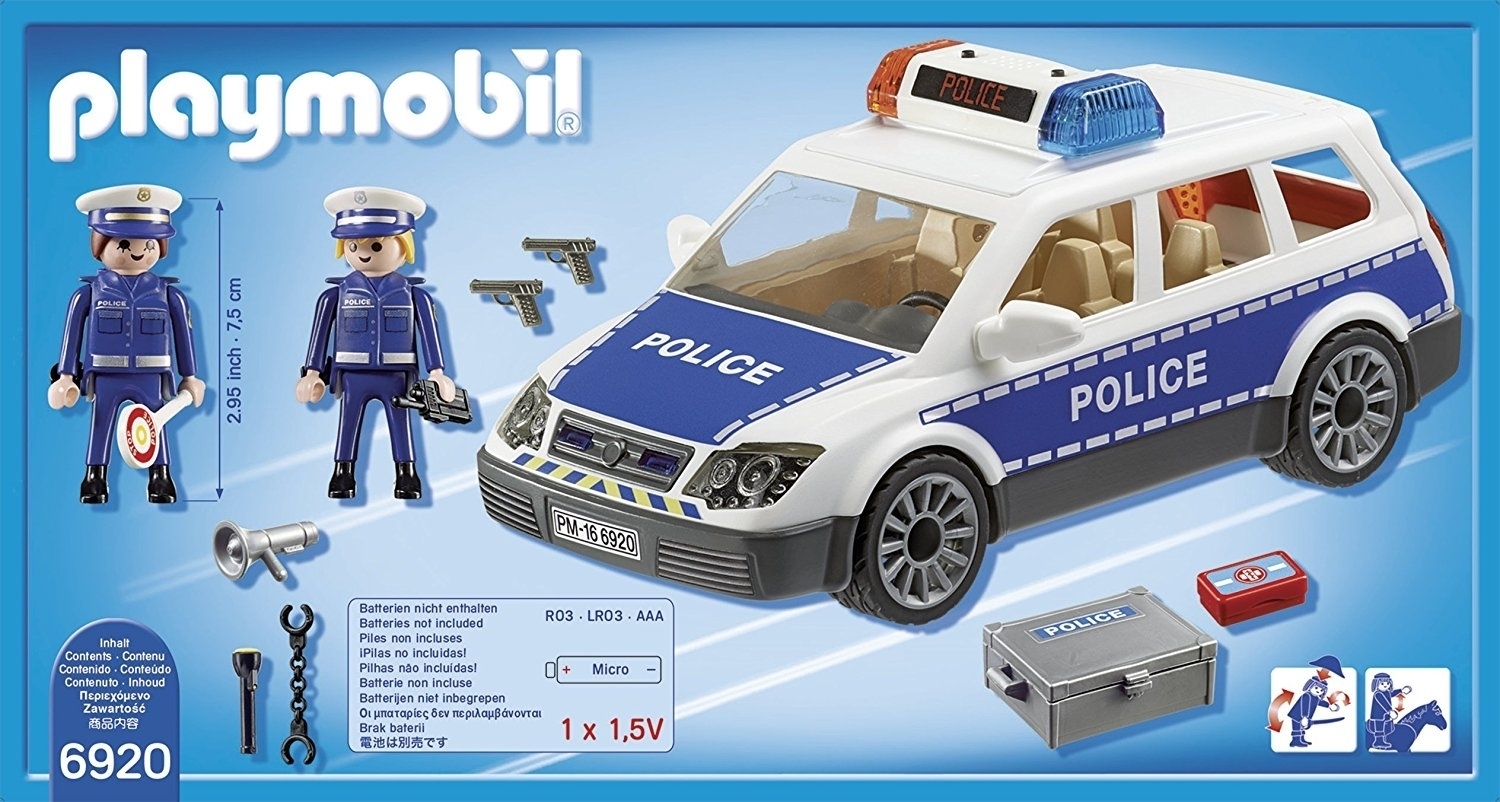 Playmobil Police Car With Lights And Sound 6920