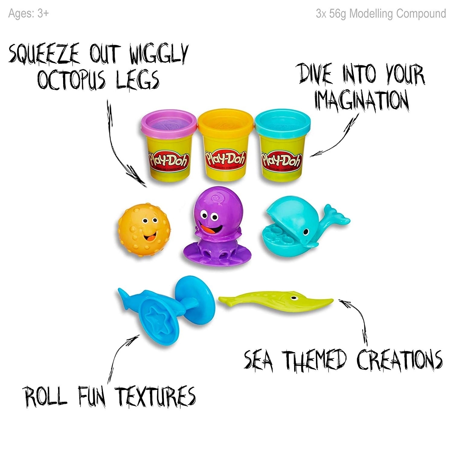 Play Doh Accessories from Octopus / Ocean Set - Replacement parts