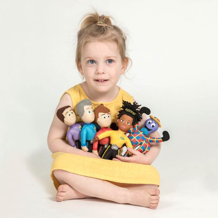 The Wiggles 5pc Mini Plush Collector Set