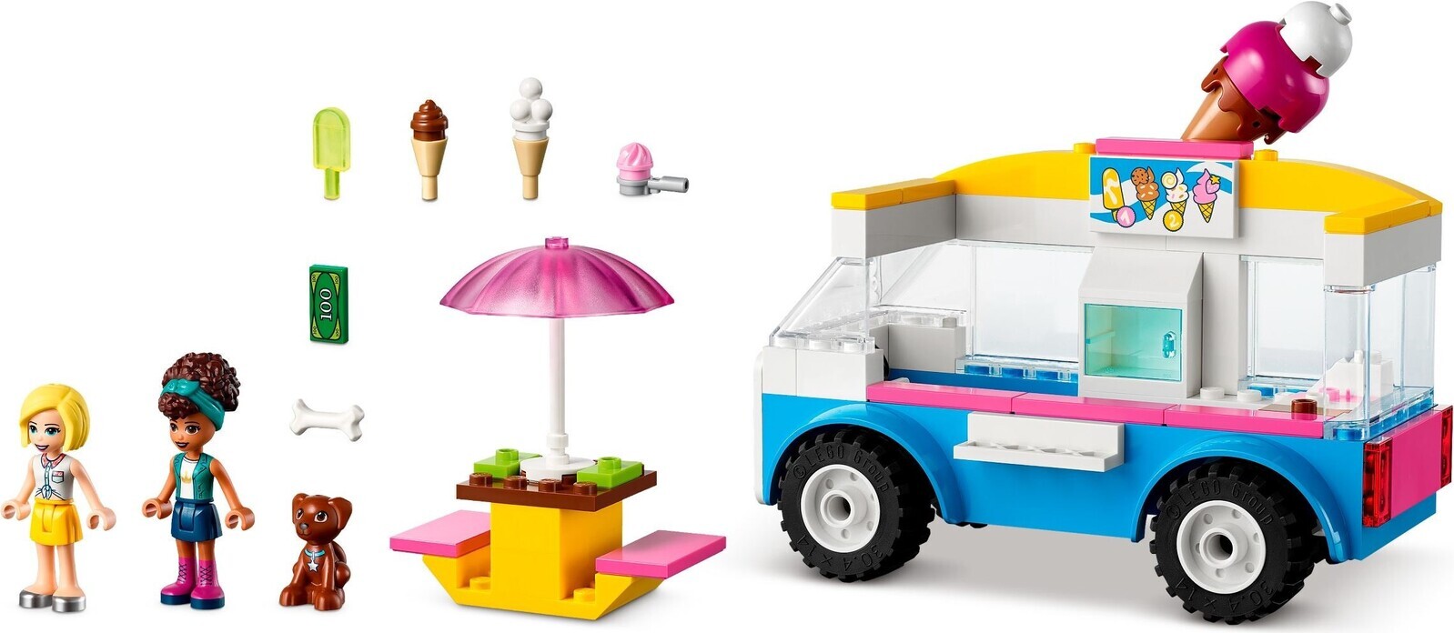 Lego friends stephanie ice cream best sale