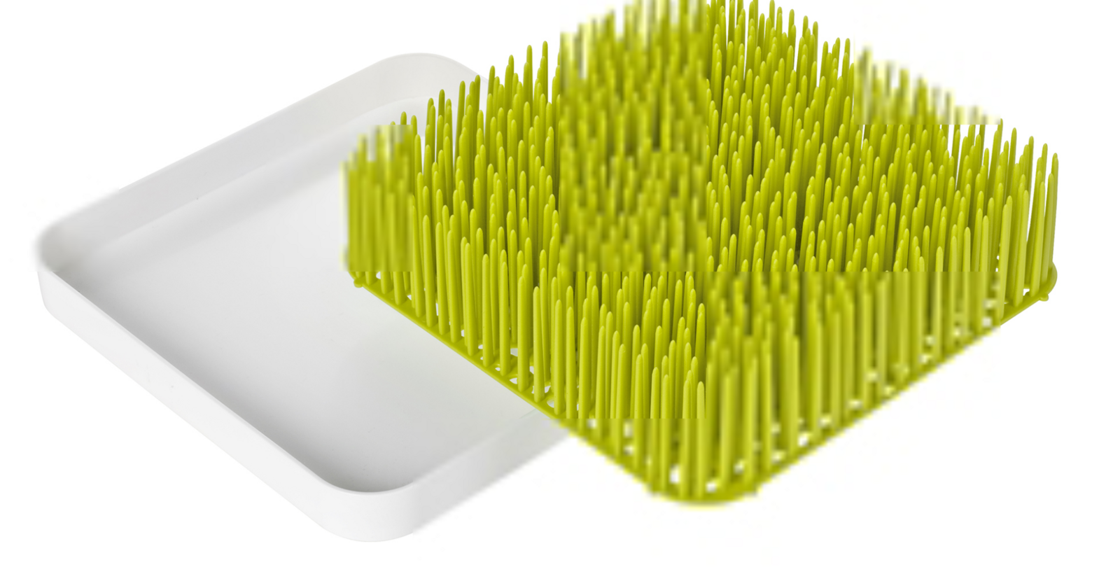 Boon Grass Green/White Countertop Drying Rack