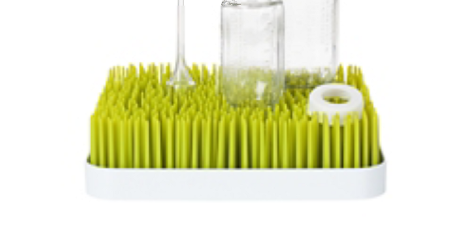 Boon Grass Green/White Countertop Drying Rack