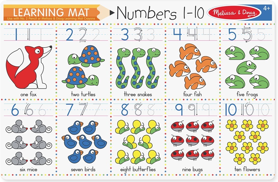 Melissa and doug learning mats deals