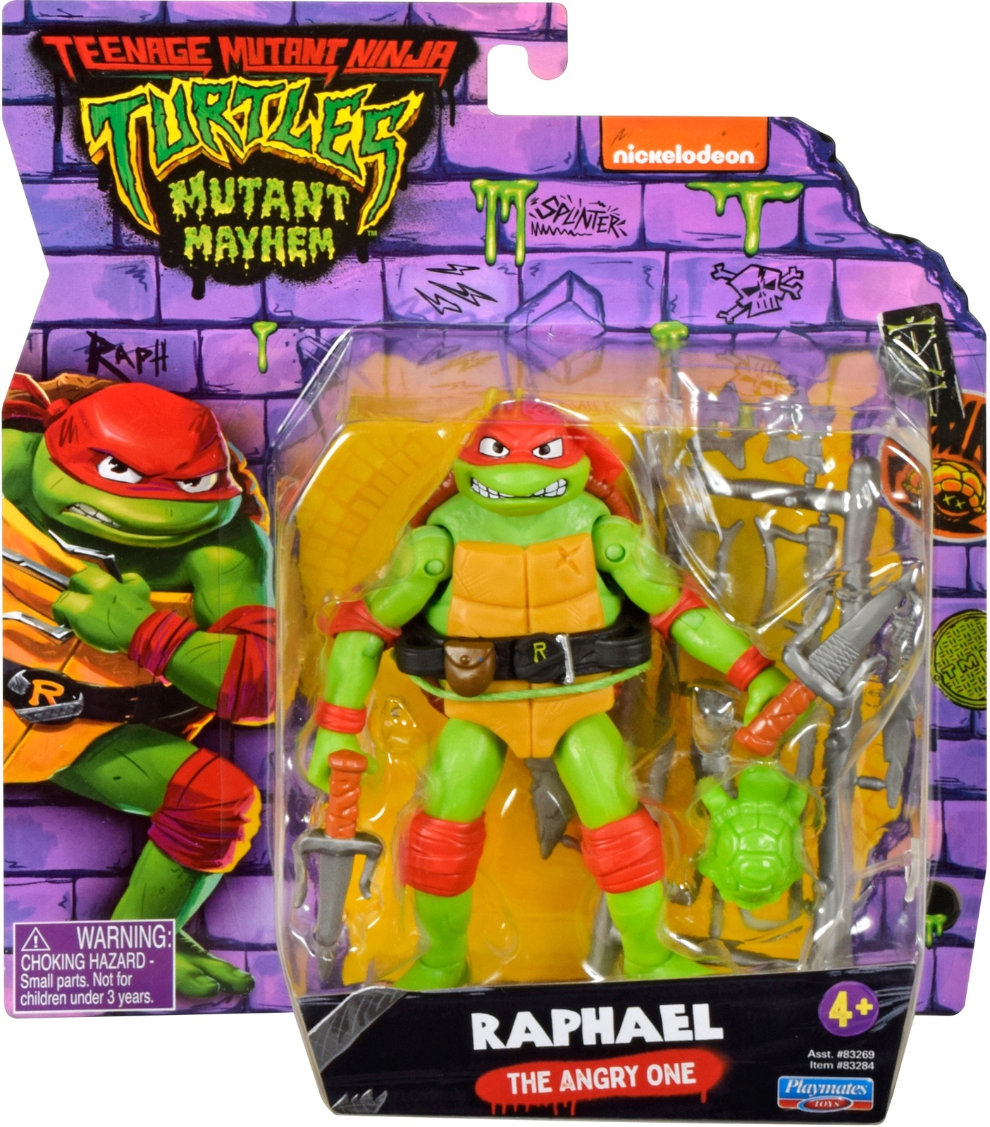 Teenage Mutant Ninja Turtles: Mutant Mayhem 5.5” Donatello Deluxe Ninja  Shouts Figure by Playmates Toys