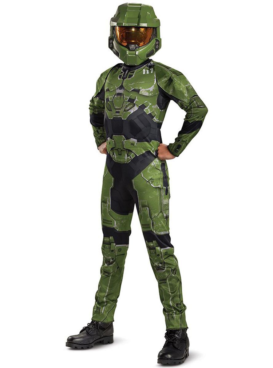 Disguise Halo Master Chief Dress Up Costume M (7-8)