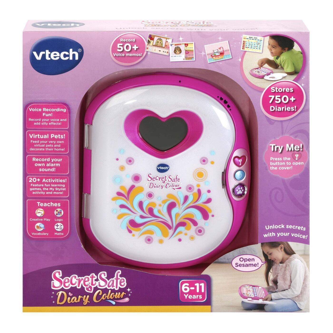 Vtech Secret Safe Diary Colour