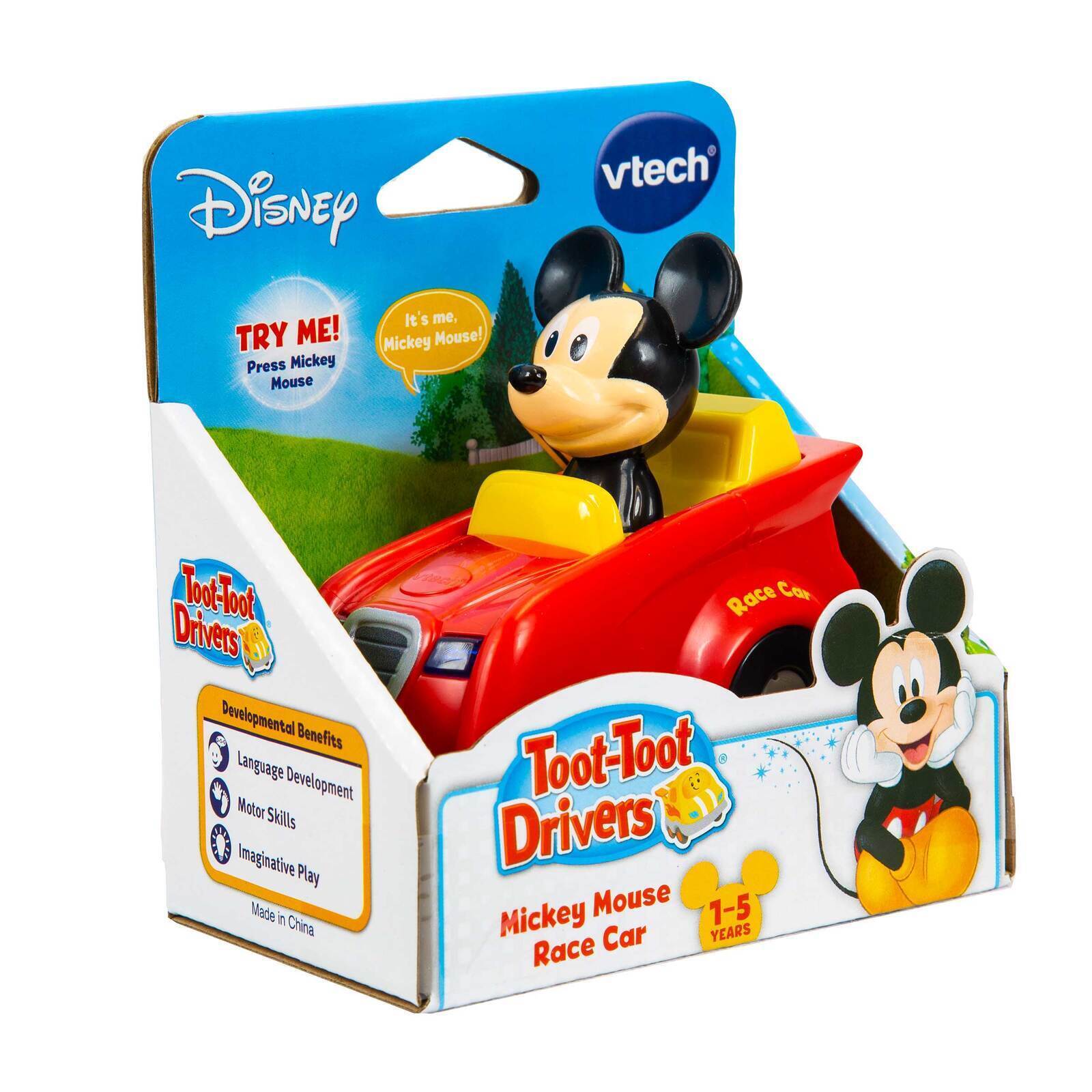 Vtech Toot-Toot Drivers Mickey Mouse Race Car