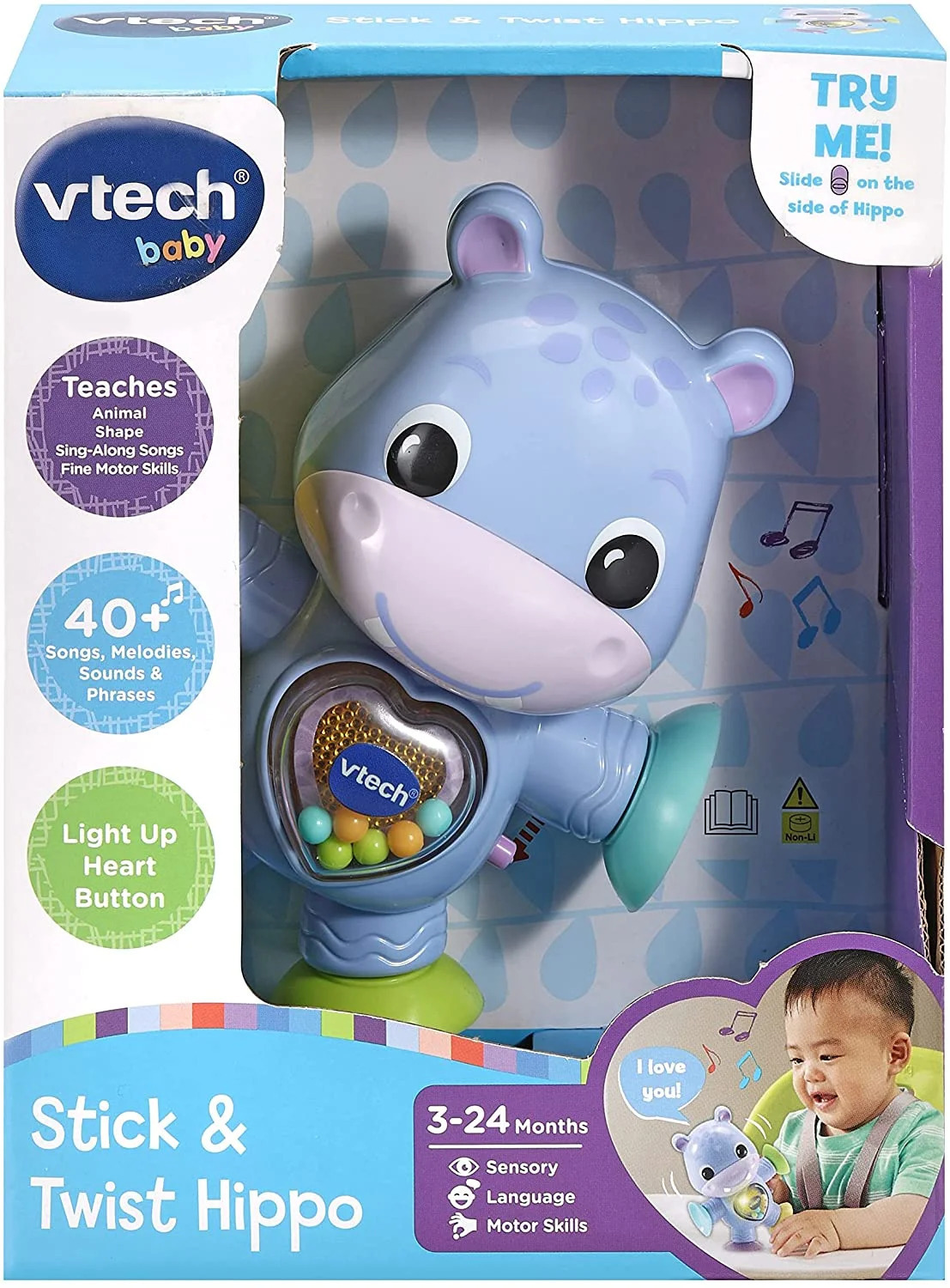 Vtech Baby Stick & Twist Hippo