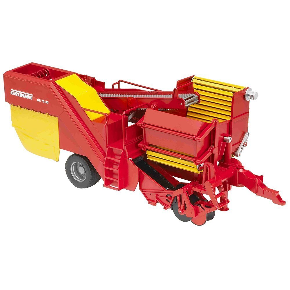 Bruder #02130 Grimme SE-75 Potato Digger with 80 Imitation Potatoes New Facto 