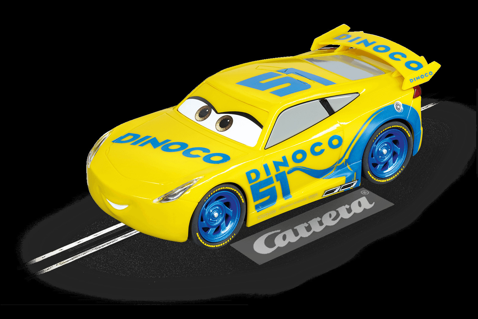 Carrera Carrera 27540 Evolution Analog Slot Car Racing Vehicle Disney Pixar  Cars 3 Dinoco Cruz 1:32