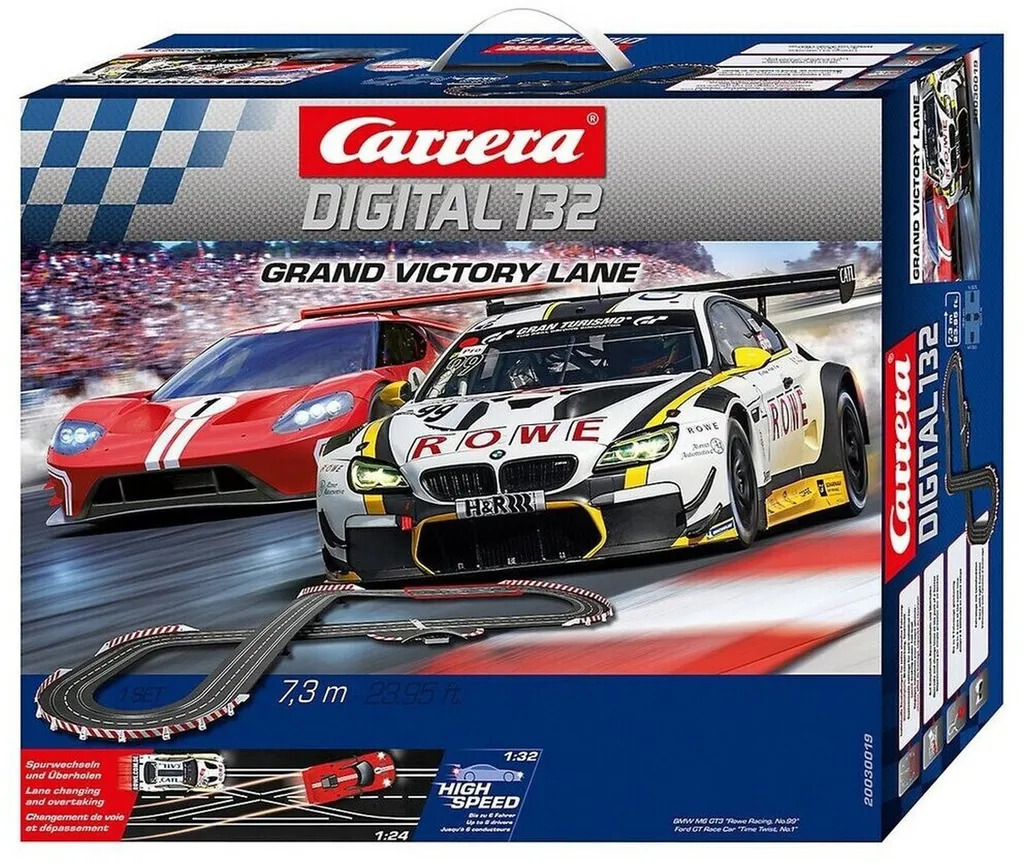 Carrera Digital 132 Grand Victory Lane Slot Car Set 30019