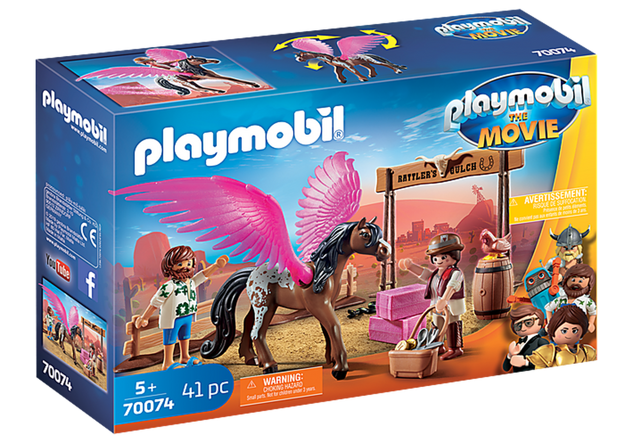 Playmobil Spirit - River Challenge 70330 (for Kids 4 yrs old & up)