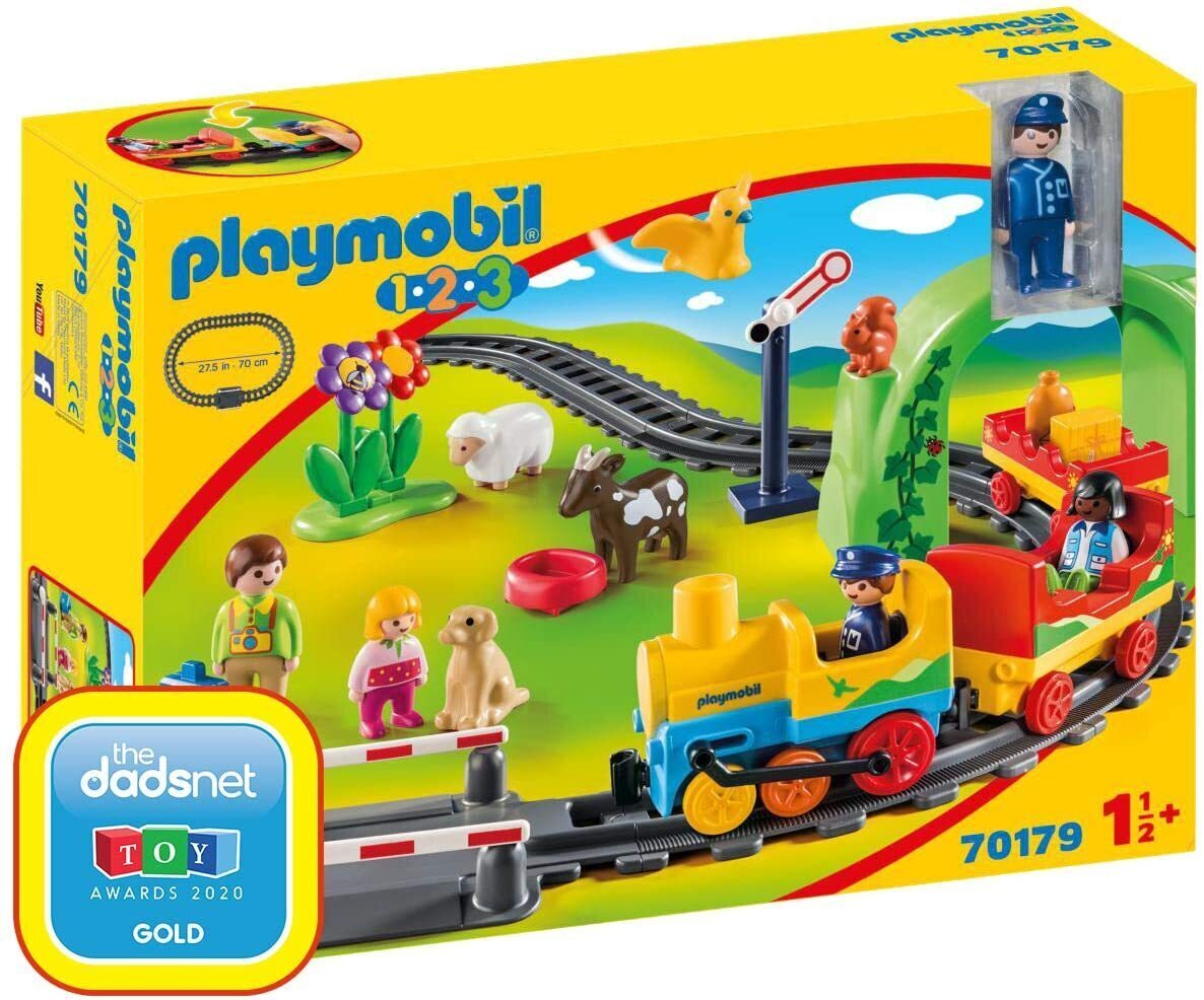 Playmobil 1.2.3 My First Train Set 70179