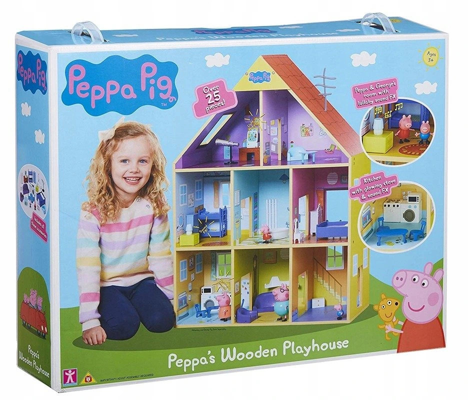 Peppa Pig Peppa's Wooden Playhouse 