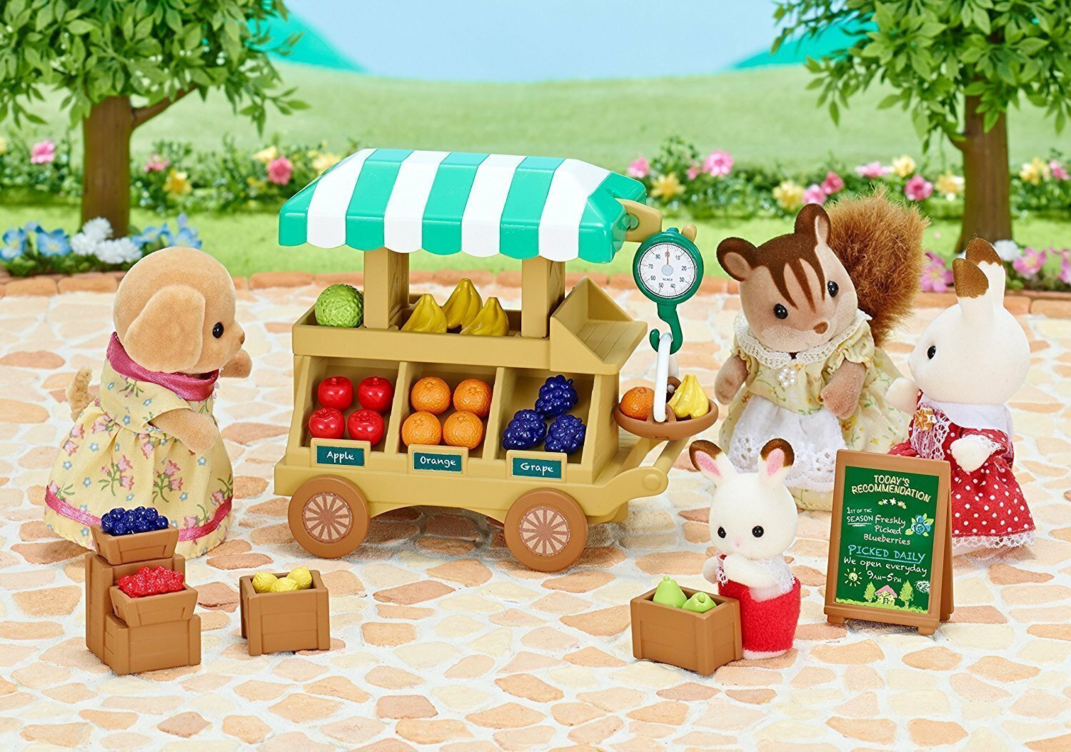 Sylvanian Families Fruit Wagon 5265