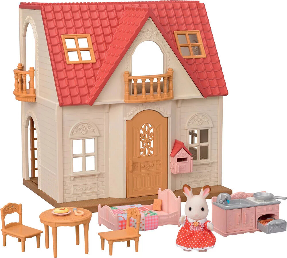 Sylvanian Families Red Roof Country Home Gift Set (3+ Years)