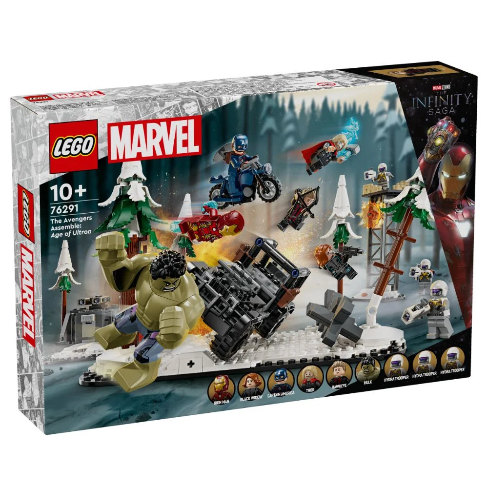 LEGO Marvel Infinity Saga The Avengers Assemble Age of Ultron 76291