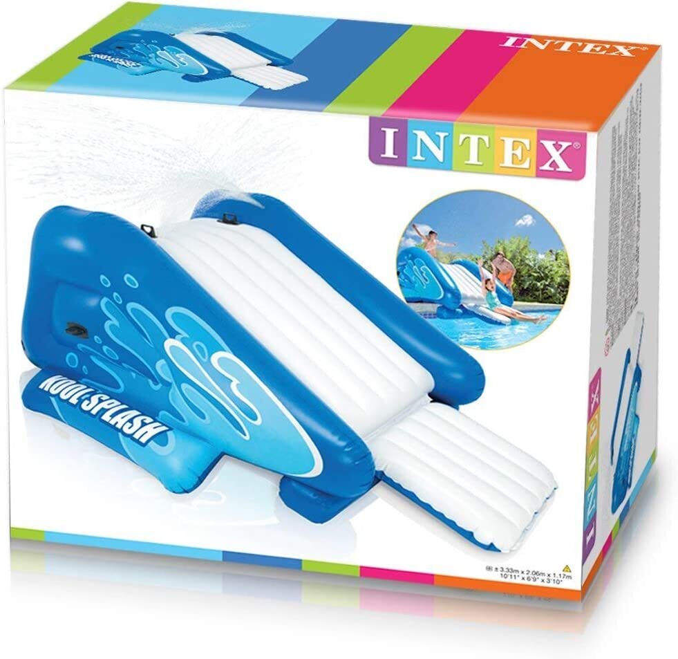kool splash inflatable slide