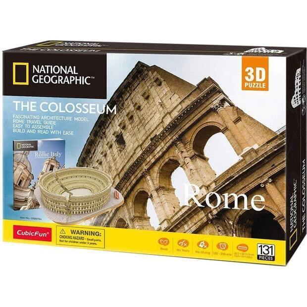 National Geographic The Colosseum 131pc 3D Puzzle