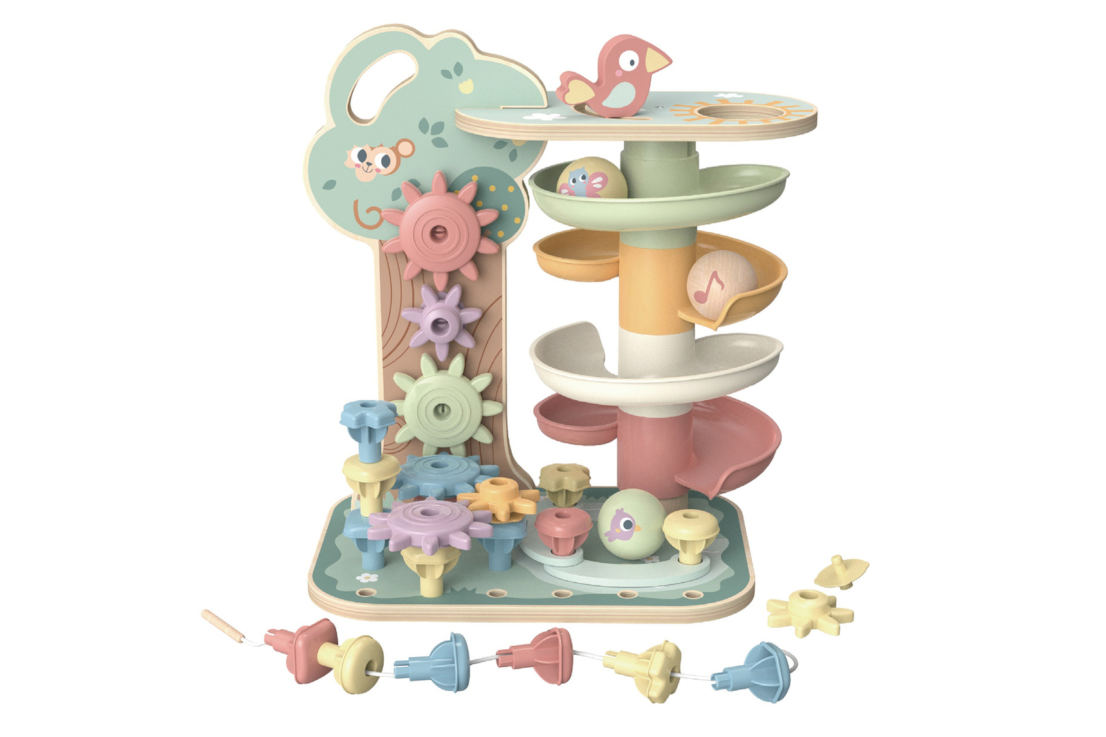 My Forest Friends Rolling and Stacking Toy