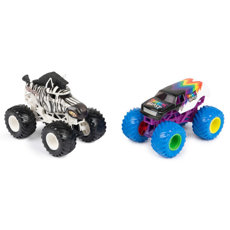 Rainbow monster truck toy outlet