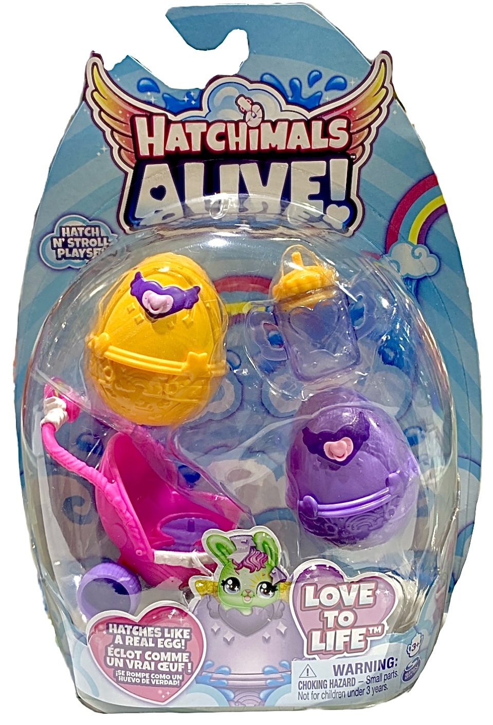 Hatchimals Alive! Hatch 'n' Stroll Playset