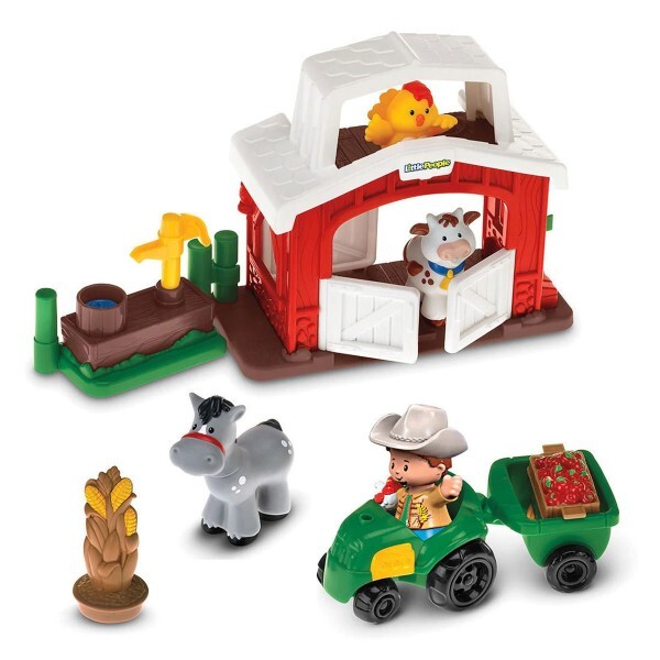 Fisher Price Little People Happy Animals Farm Playset