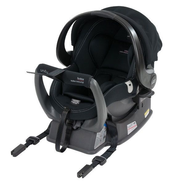 Britax UNITY ISOFIX PREM Baby Carrier Capsule Black Bamboo