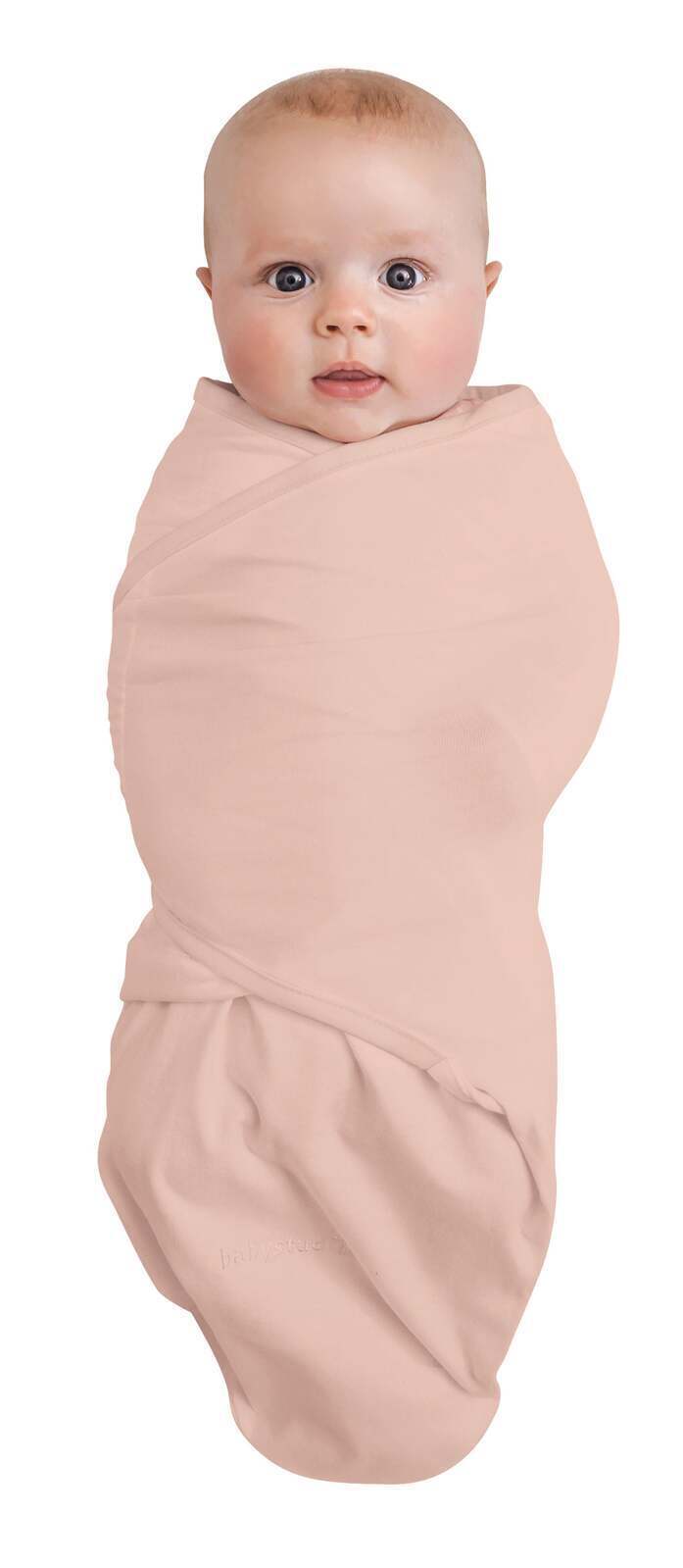 Baby Studio Organic Cotton Swaddle Wrap Baby Pink 03M