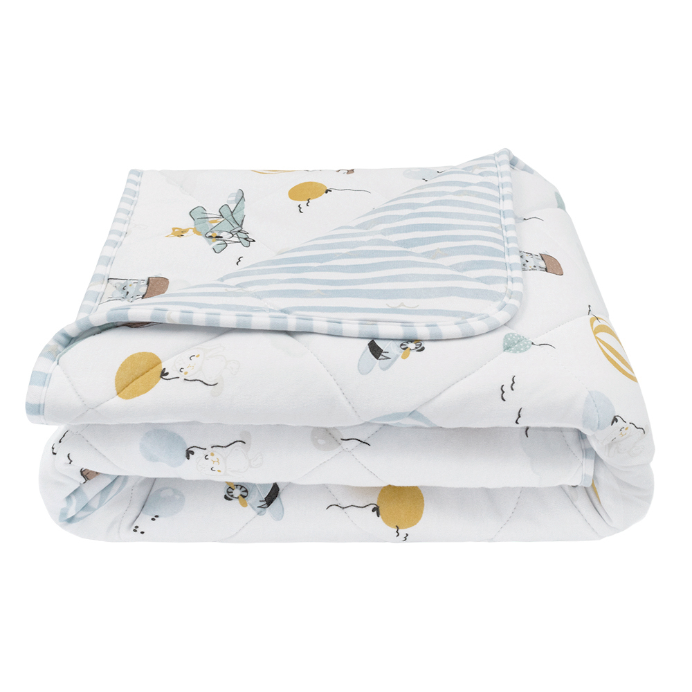 Living Textiles Cot Comforter Up Up & Away