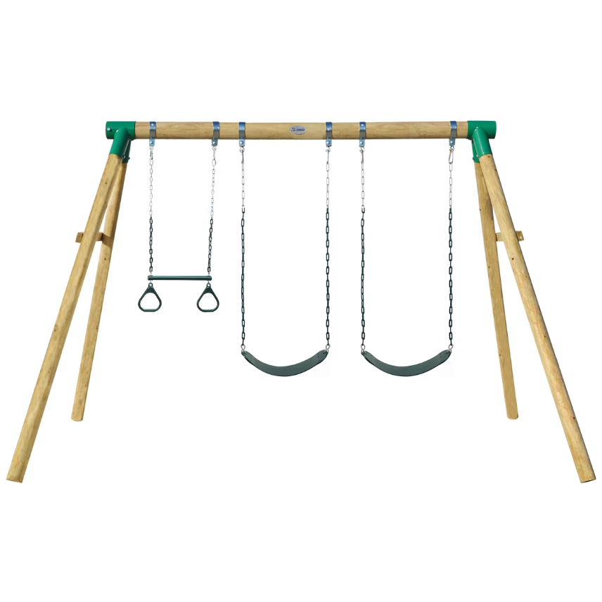 Wesley 2 Wooden Swing Set heavy duty frame** Lifespan Kids