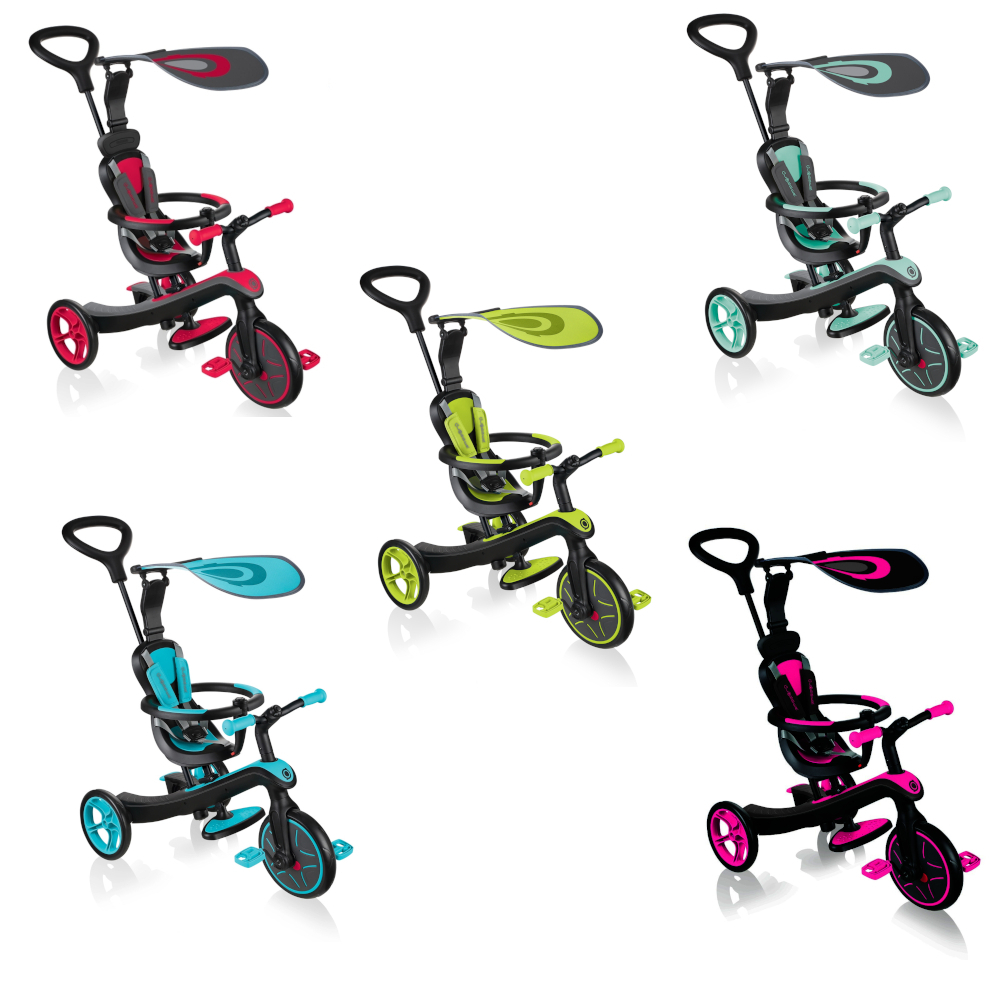 Globber Explorer Trike 4 in 1 All-in-one Trike & Balance Bike