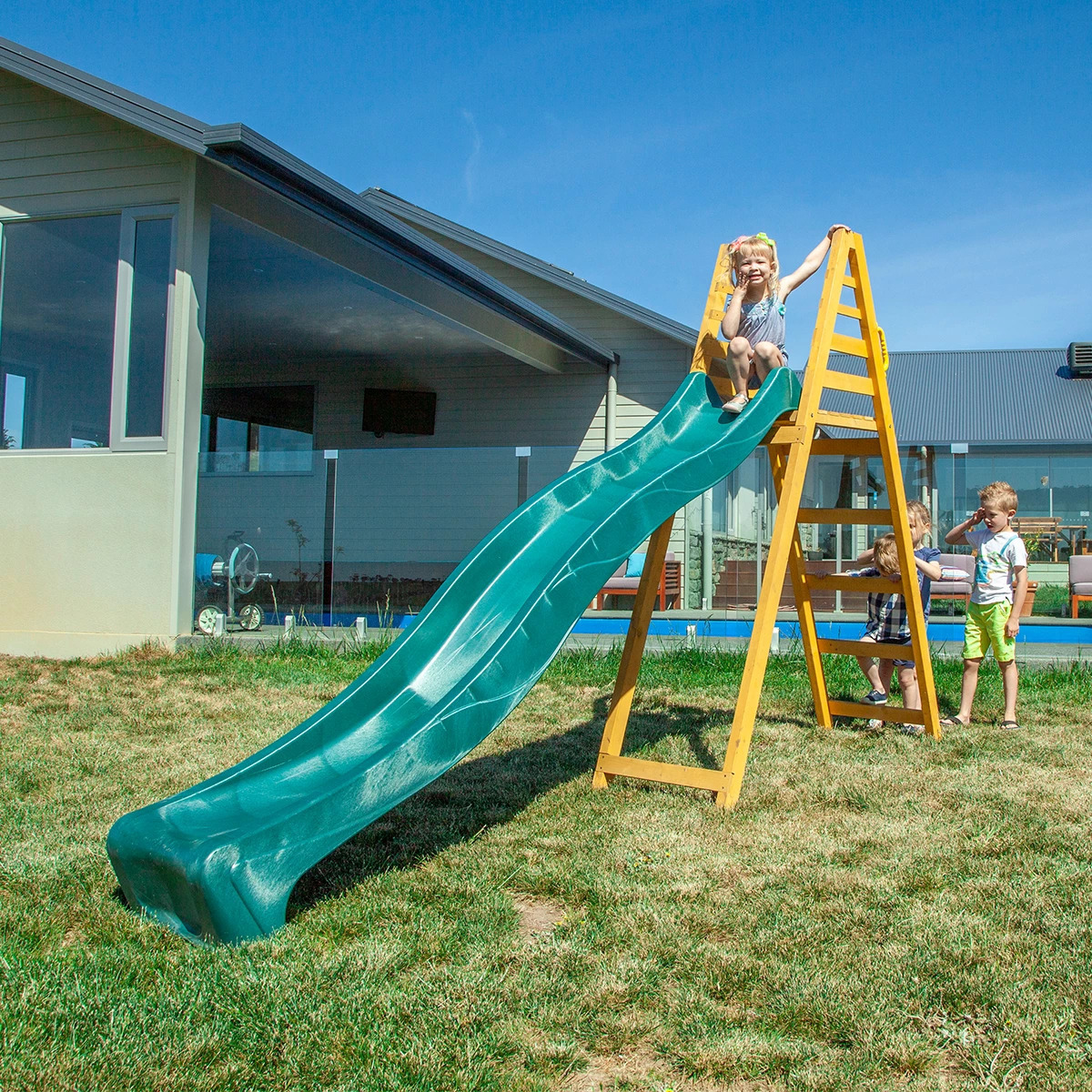 Jumbo Climb & Slide 3.0m Slippery Dip inc water option Lifespan Kids