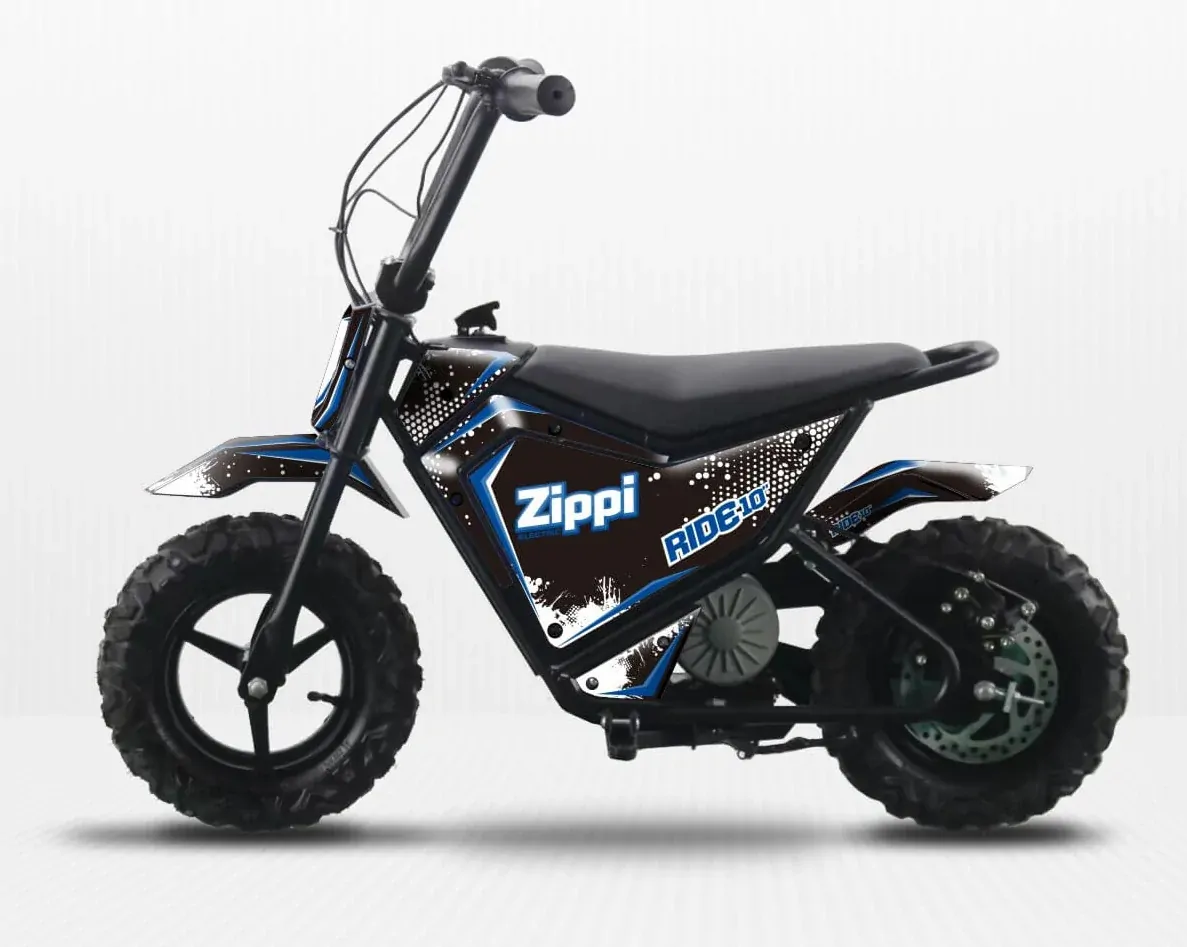 Zippi Ride 10” Kids Ebike 24v with optional training wheels