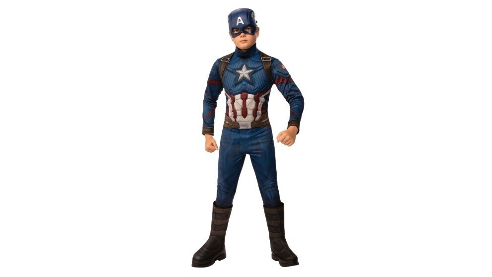 Captain America Deluxe Childs Costume Dress Up